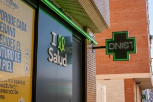 Detalle exterior del nuevo local en C/ Portillejo 20