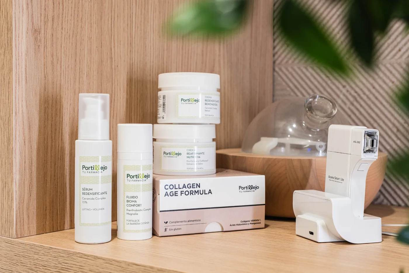 Productos de dermocosmética de Farmacia Portillejo